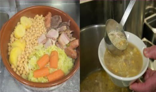 Menú Cocido Madrileño - Los Arrieros