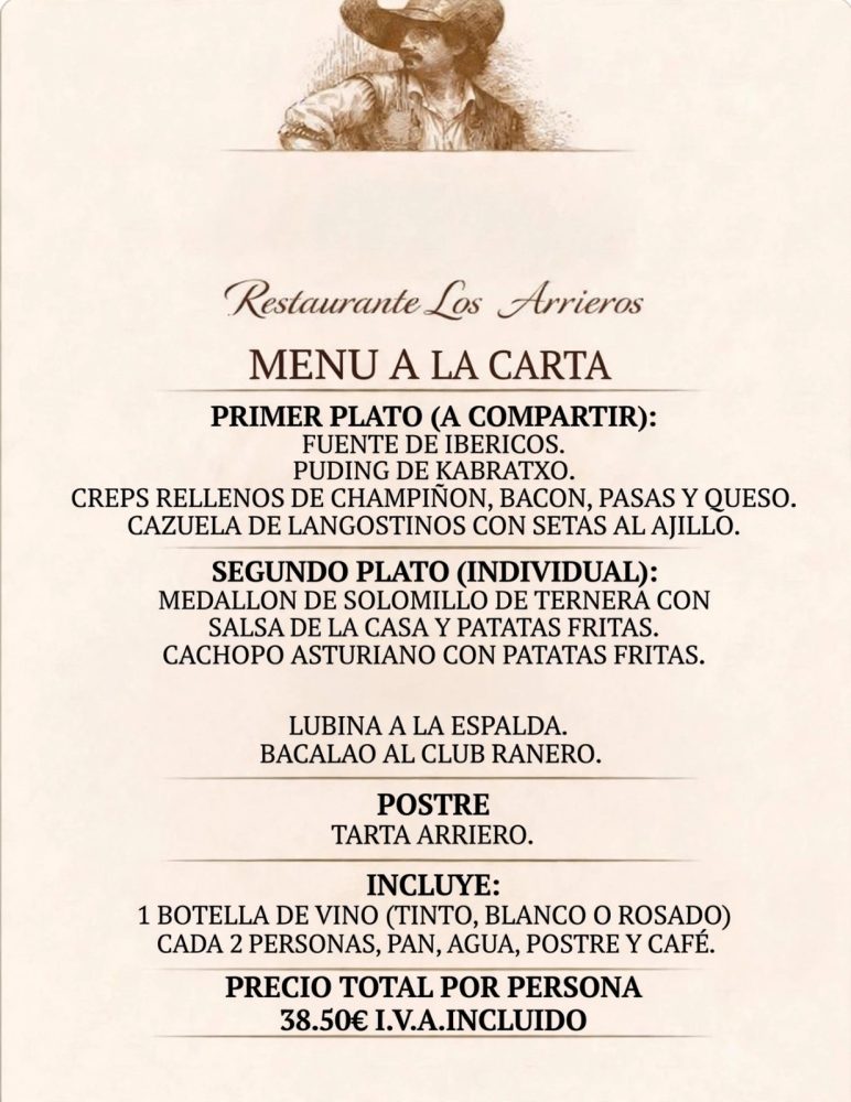 Menu degustacion Navidad 2026